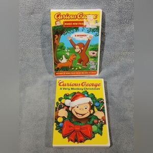 ❤️3/$15❤️Curious George DVD Set